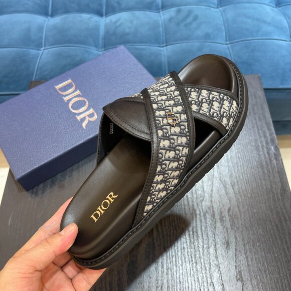 Christian Dior Oblique Sandals Size 41 main image 7